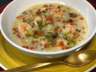 Imagem ilustrativa da receita CHOWDER DE CAMARÃO