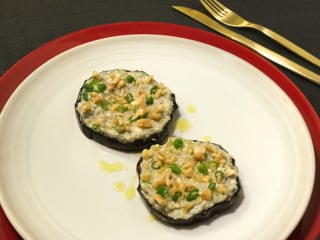 Imagem ilustrativa da receita BERINJELA COM GORGONZOLA