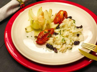 Imagem ilustrativa da receita BACALHAU NO AZEITE COM ALHO