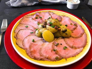 Imagem ilustrativa da receita ROSBIFE COM SALADA DE BATATINHAS