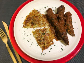 Imagem ilustrativa da receita BATATA-DOCE ROSTI