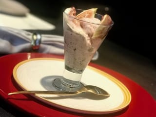 Imagem ilustrativa da receita FROZEN DE FIGOS LOW CARB