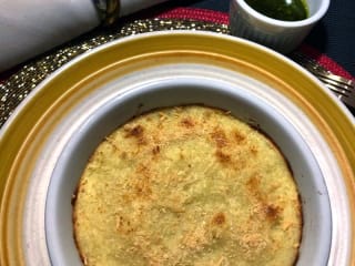 Imagem ilustrativa da receita ESCONDIDINHO DE LENTILHAS COM “ALIGÔT” DE BATATA-DOCE