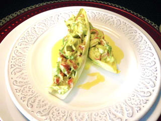 Imagem ilustrativa da receita ENDÍVIA E KANI COM MAIONESE DE AVOCADO