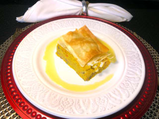 Imagem ilustrativa da receita TORTA VEGGIE DE BATATAS E LENTILHAS COM MASSA FILLO