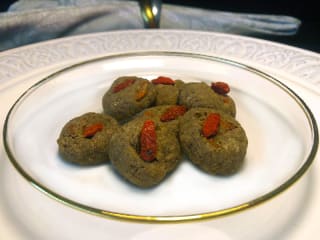 Imagem ilustrativa da receita MINI COOKIES DE GOJI BERRY