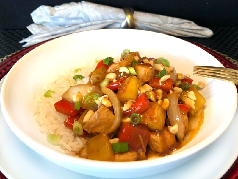 Frango Xadrez é aquela receitinha muito fácil pra você fazer em casa e