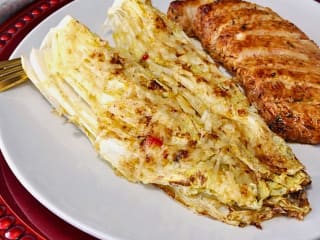 Imagem ilustrativa da receita ACELGA GRATINADA AO MOLHO CAESAR