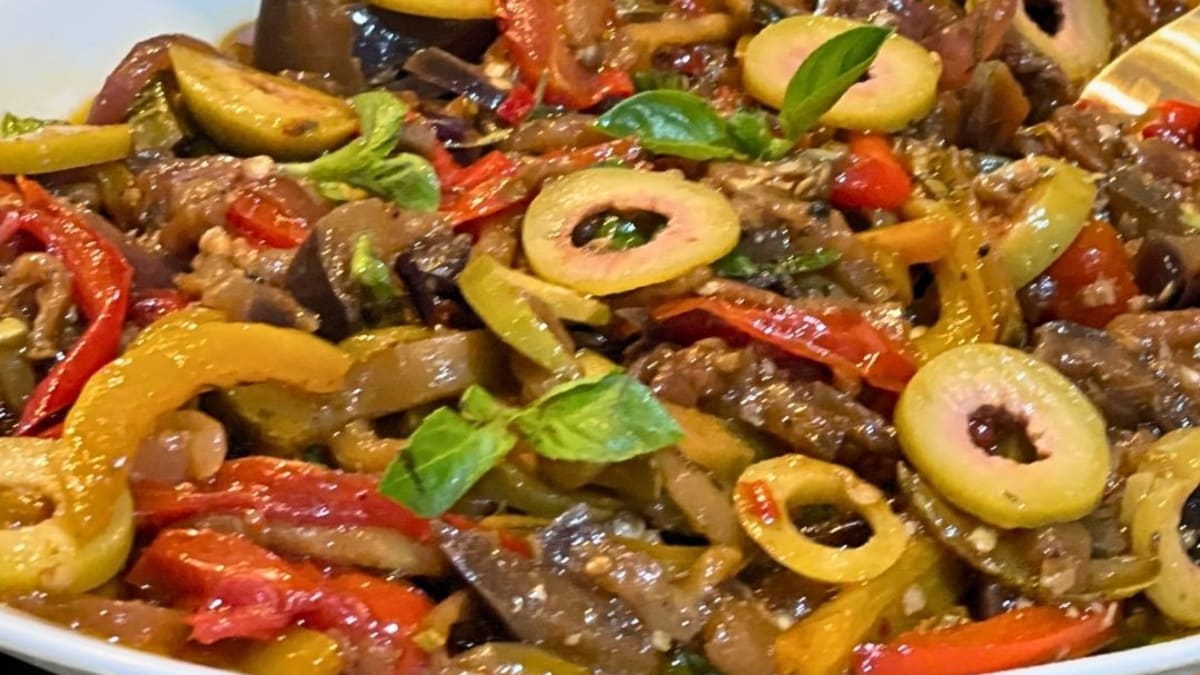 Imagem ilustrativa da receita ANTEPASTO DE LEGUMES ASSADOS