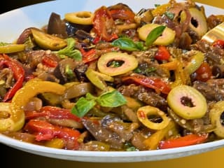 Imagem ilustrativa da receita ANTEPASTO DE LEGUMES ASSADOS