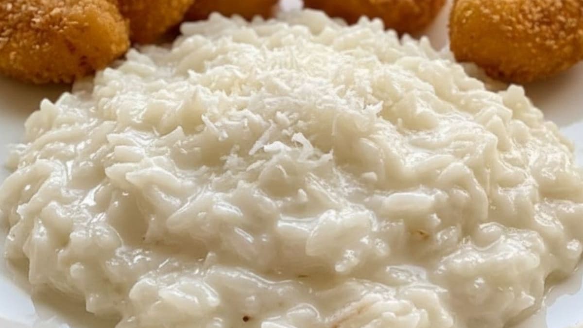 Imagem ilustrativa da receita ARROZ DE COCO SIMPLES E CREMOSO
