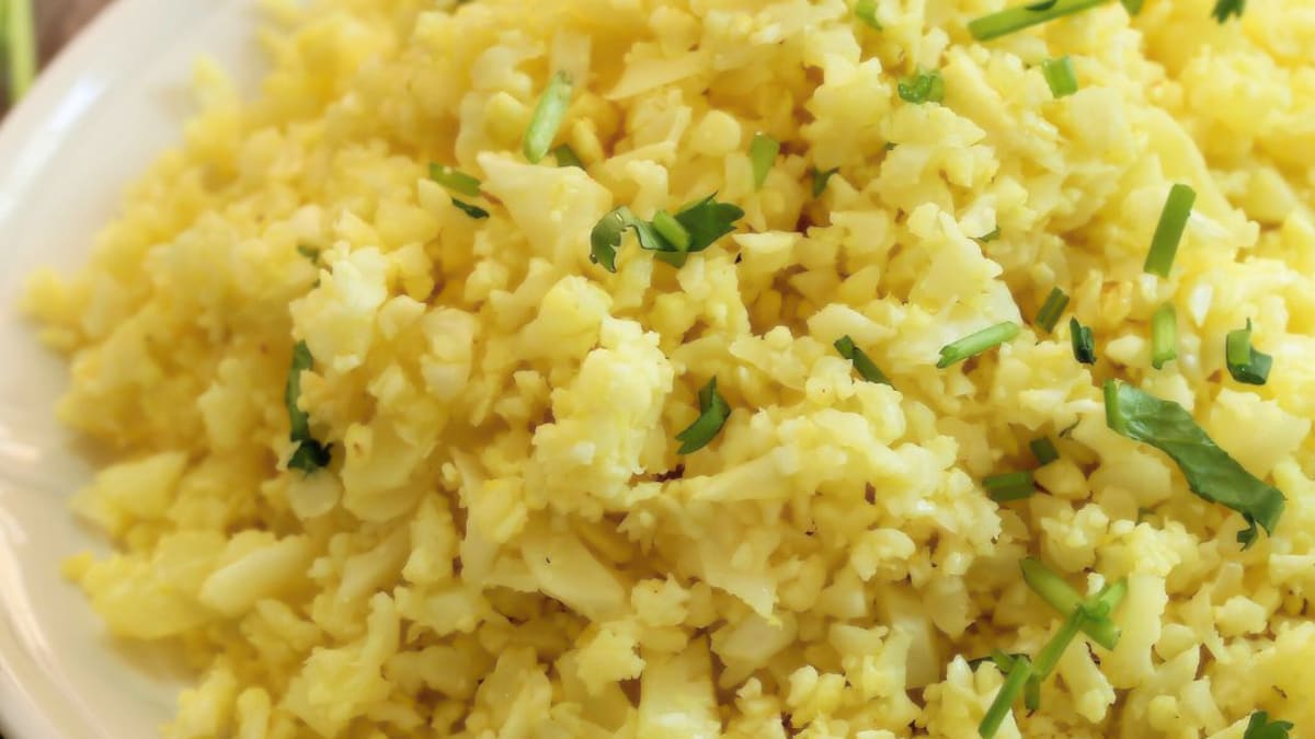 Imagem ilustrativa da receita ARROZ DE COUVE-FLOR