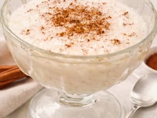 Imagem ilustrativa da receita ARROZ DOCE CREMOSO COM LEITE DE COCO