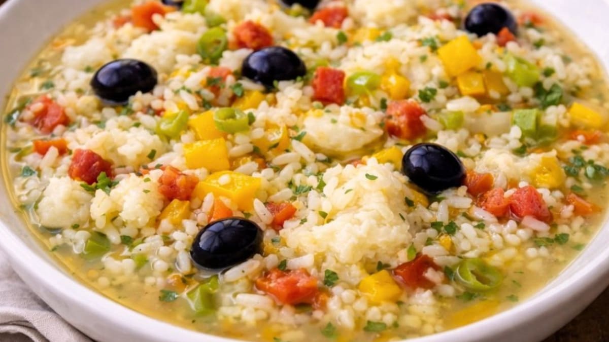 Imagem ilustrativa da receita ARROZ  MALANDRINHO DE BACALHAU