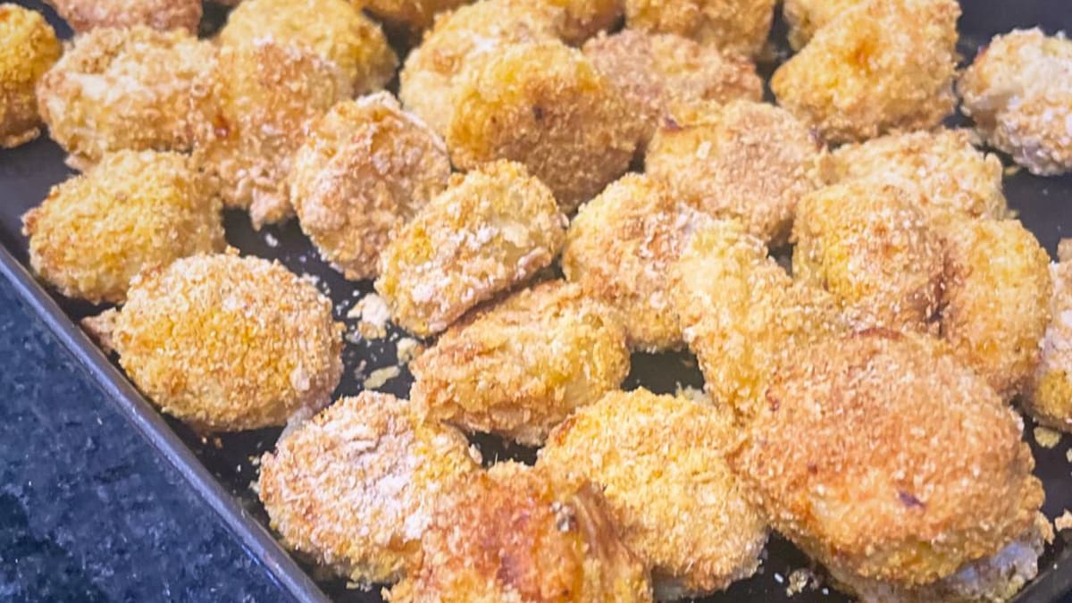 Imagem ilustrativa da receita BANANA À MILANESA SEM FRITAR E SEM TRIGO