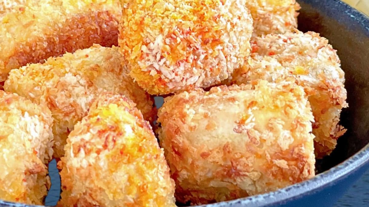 Imagem ilustrativa da receita BANANA À MILANESA DE FORNO
