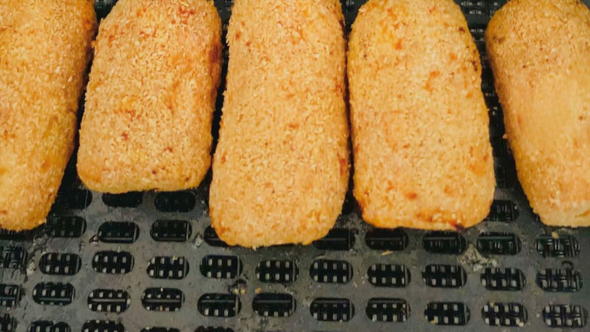 Imagem ilustrativa da receita BANANA À MILANESA SEM TRIGO NA AIRFRYER