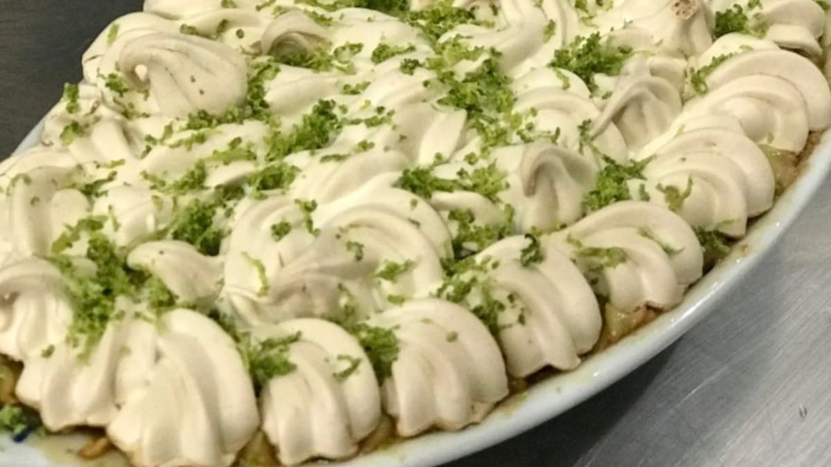 Imagem ilustrativa da receita DOCE DE BANANA COM MERENGUE - Manezinho Araújo ou Banana Imperial