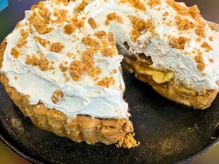 Imagem ilustrativa da receita BANOFFEE DE PAÇOCA