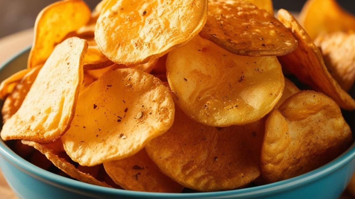 Imagem ilustrativa da receita BATATA CHIPS NO FORNO
