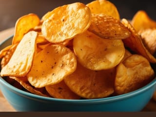 Imagem ilustrativa da receita BATATA CHIPS NO FORNO