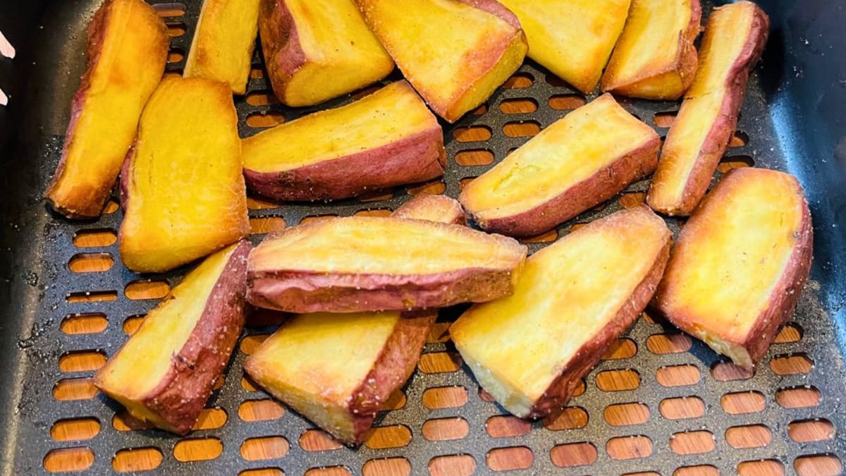 Imagem ilustrativa da receita BATATA DOCE NA AIRFRYER