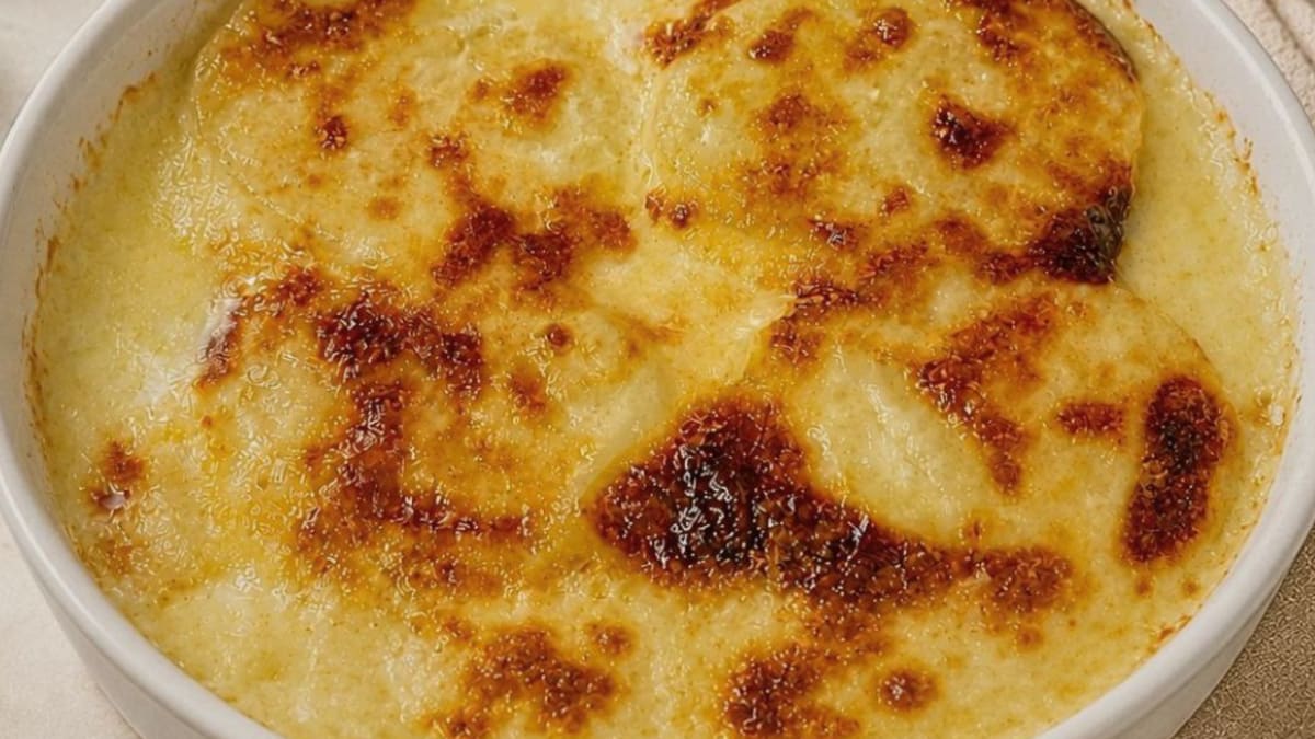 Imagem ilustrativa da receita BATATA GRATINADA DESCOMPLICADA
