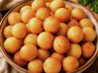 Imagem ilustrativa da receita BATATA NOISETTE CROCANTE SEM TRIGO