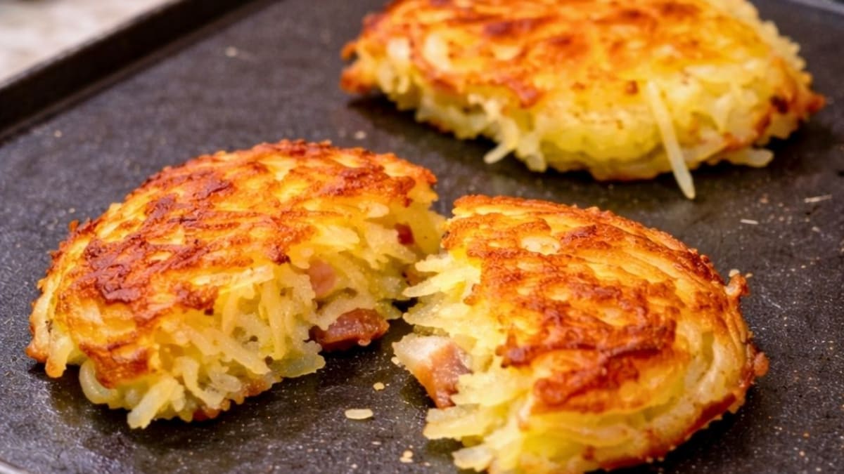 Imagem ilustrativa da receita BATATA RÖSTI SUÍÇA NA FRIGIDEIRA