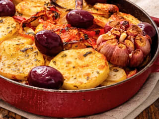 Imagem ilustrativa da receita BATATALHOADA (BATATA ASSADA SEM BACALHAU)