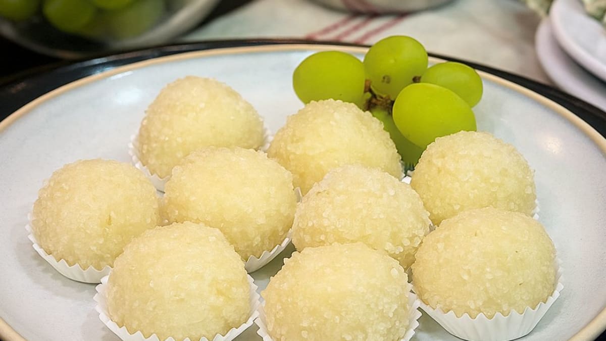 Imagem ilustrativa da receita BEIJINHO OU DOCINHO DE UVA