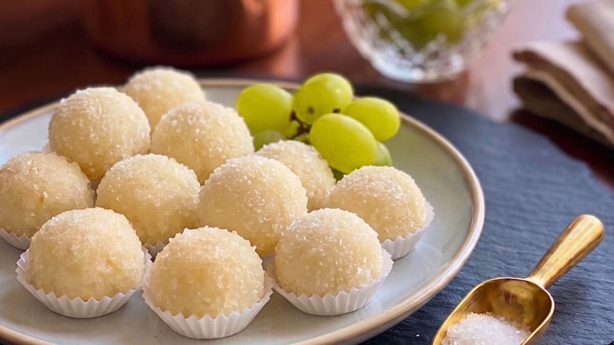Imagem ilustrativa da receita BEIJINHO OU DOCINHO DE UVA