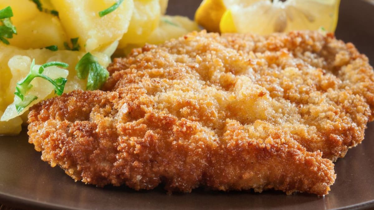 Imagem ilustrativa da receita BIFE À MILANESA SEM TRIGO NA AIRFRYER