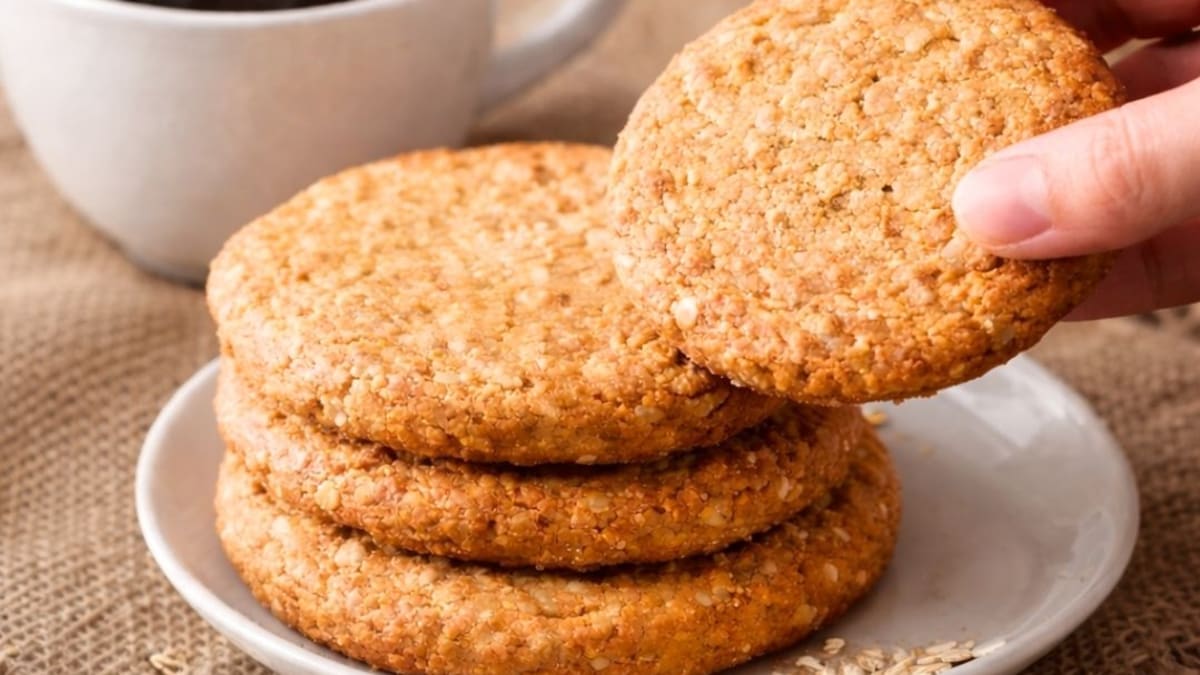 Imagem ilustrativa da receita BISCOITINHOS DE AVEIA
