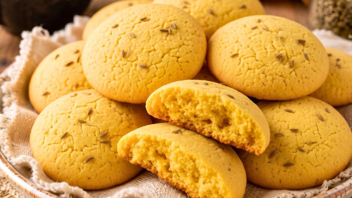 Imagem ilustrativa da receita BISCOITINHOS DE FUBÁ SEM OVO