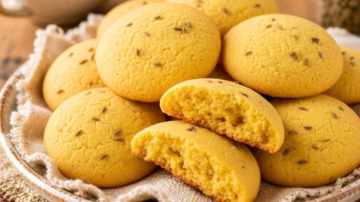 Imagem ilustrativa da receita BISCOITINHOS DE FUBÁ SEM OVO