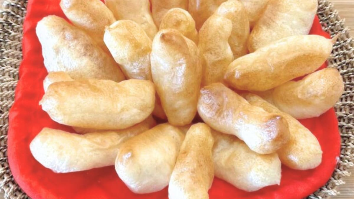 Imagem ilustrativa da receita BISCOITO DE POLVILHO NA AIRFRYER