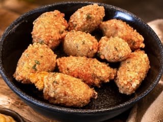 Imagem ilustrativa da receita BOLINHO DE ARROZ COM TAPIOCA SEQUINHO