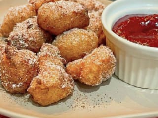 Imagem ilustrativa da receita BOLINHO DE CHUVA DE MANDIOCA SEM GLÚTEN