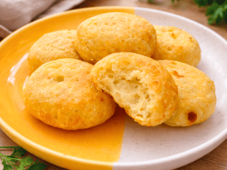 Imagem ilustrativa da receita BOLINHO DE MANDIOCA NA AIRFRYER
