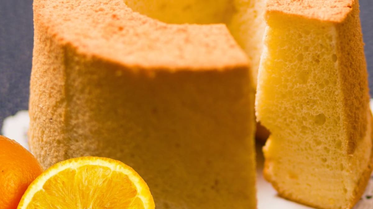 Imagem ilustrativa da receita BOLO CHIFFON DE LARANJA