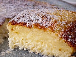 Imagem ilustrativa da receita BOLO DE COCO SEM GLÚTEN SUPER CREMOSO