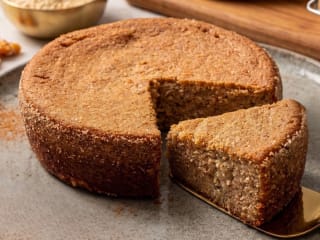 Imagem ilustrativa da receita BOLO DE AMENDOIM COM BANANA SEM FARINHA