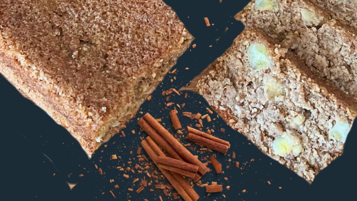 Imagem ilustrativa da receita BOLO DE BANANA COM AVEIA NA AIRFRYER