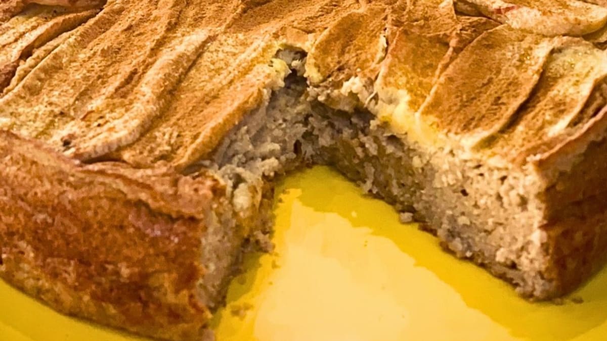 Imagem ilustrativa da receita BOLO DE BANANA COM QUINOA SAUDÁVEL
