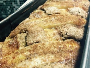 Imagem ilustrativa da receita Bolo de Banana com Aveia Fit