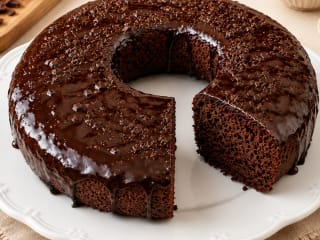 Imagem ilustrativa da receita BOLO DE CHOCOLATE COM CAFÉ DE LIQUIDIFICADOR