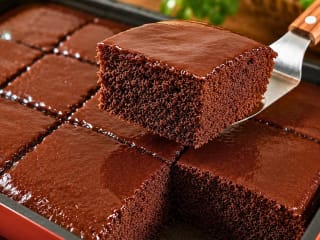 Imagem ilustrativa da receita BOLO DE CHOCOLATE SEM LACTOSE FOFINHO