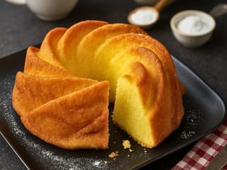 Imagem ilustrativa da receita BOLO DE FUBÁ SEM GLÚTEN NO LIQUIDIFICADOR