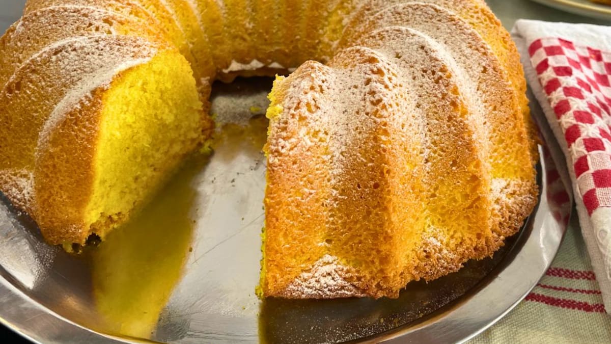 Imagem ilustrativa da receita BOLO DE FUBÁ (sem trigo)